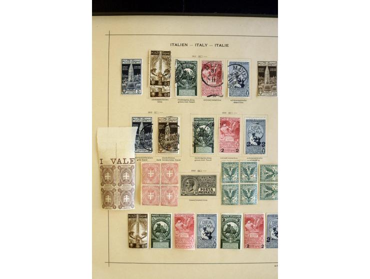 1852/1913, ungebrauchte und gestempelte Sammlung ab Kirchenstaat mit vielen alten Marken, kpl. Ausgaben und später auch besse