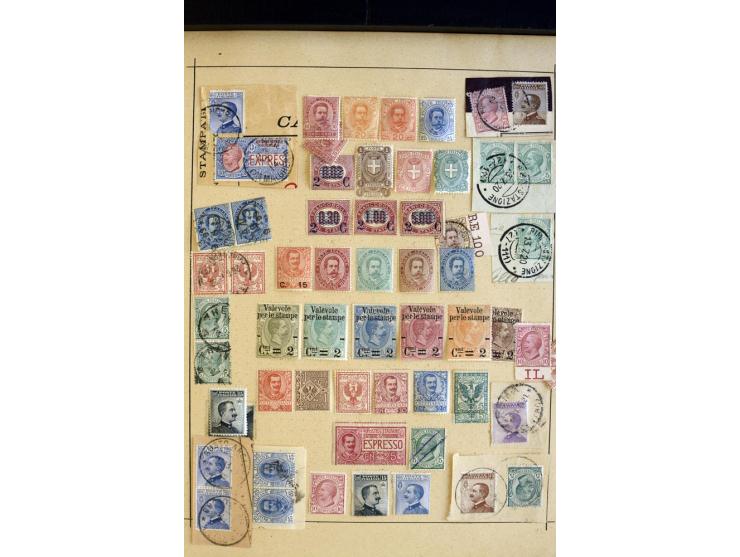1852/1913, ungebrauchte und gestempelte Sammlung ab Kirchenstaat mit vielen alten Marken, kpl. Ausgaben und später auch besse