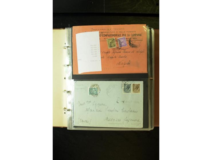 1800/1970 (ca.), rund 500 Briefe, Karten und Ganzsachen, dabei Reco, Zensur, Luftpost, Feldpost etc.