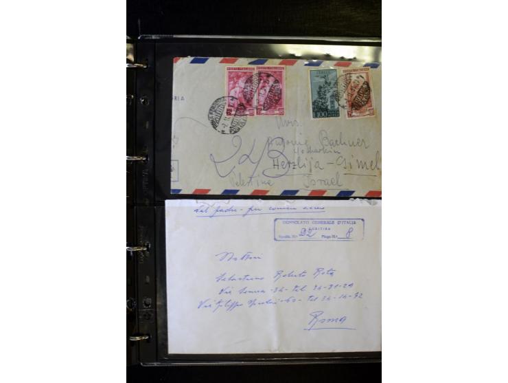 1800/1970 (ca.), rund 500 Briefe, Karten und Ganzsachen, dabei Reco, Zensur, Luftpost, Feldpost etc.