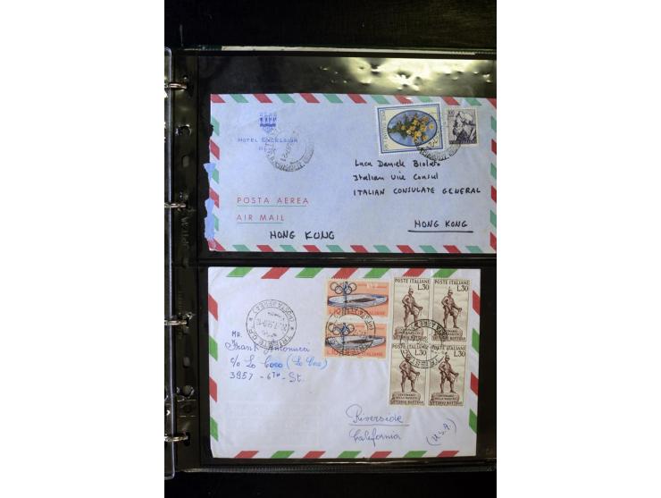 1800/1970 (ca.), rund 500 Briefe, Karten und Ganzsachen, dabei Reco, Zensur, Luftpost, Feldpost etc.