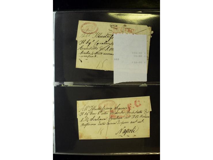 1800/1970 (ca.), rund 500 Briefe, Karten und Ganzsachen, dabei Reco, Zensur, Luftpost, Feldpost etc.