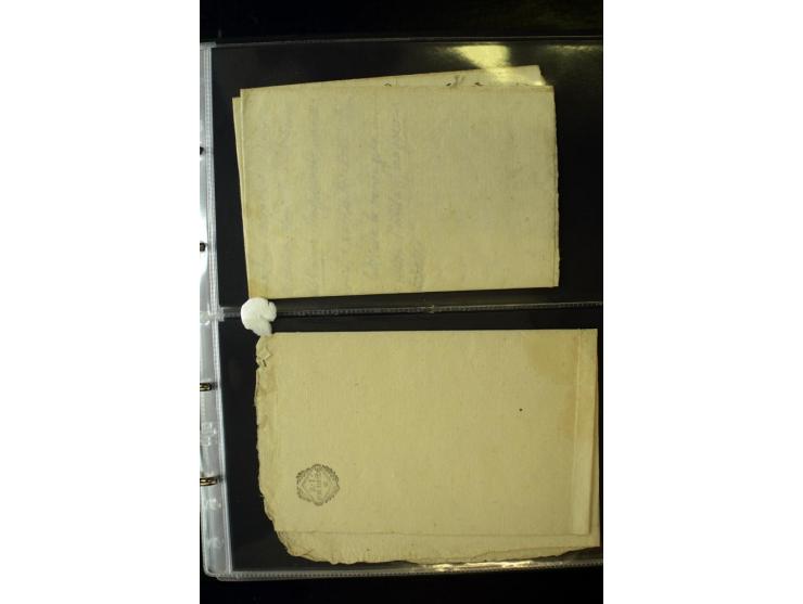 1800/1970 (ca.), rund 500 Briefe, Karten und Ganzsachen, dabei Reco, Zensur, Luftpost, Feldpost etc.