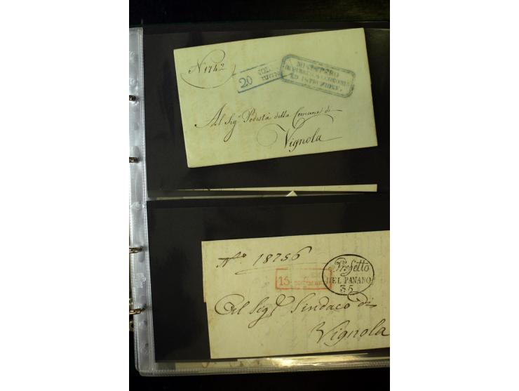 1800/1970 (ca.), rund 500 Briefe, Karten und Ganzsachen, dabei Reco, Zensur, Luftpost, Feldpost etc.