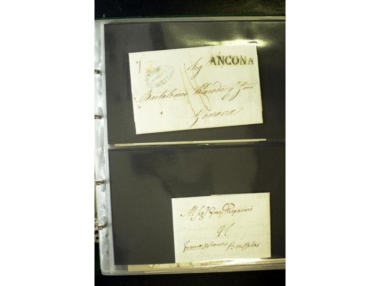 1800/1970 (ca.), rund 500 Briefe, Karten und Ganzsachen, dabei Reco, Zensur, Luftpost, Feldpost etc.
