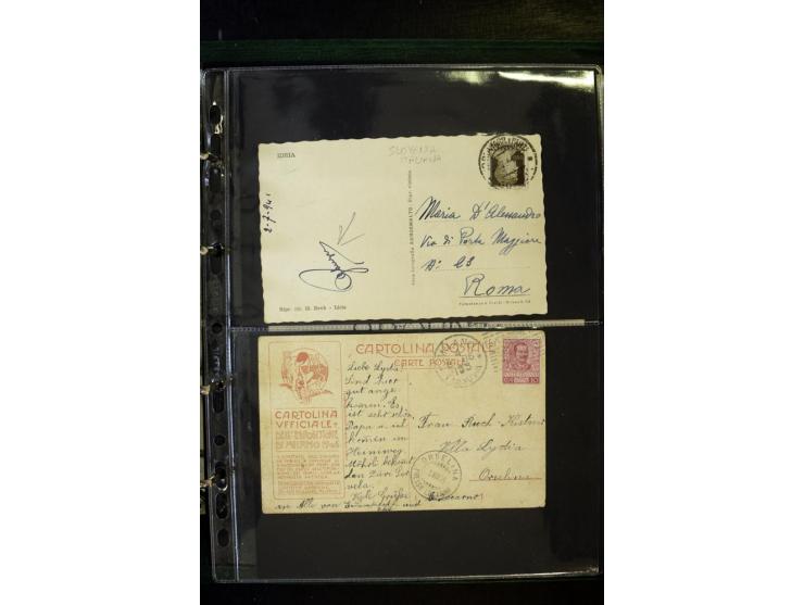 1800/1970 (ca.), rund 500 Briefe, Karten und Ganzsachen, dabei Reco, Zensur, Luftpost, Feldpost etc.