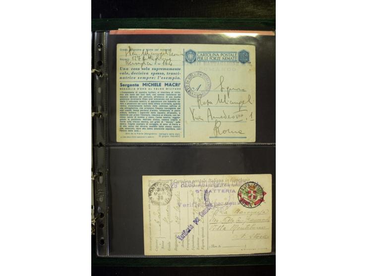 1800/1970 (ca.), rund 500 Briefe, Karten und Ganzsachen, dabei Reco, Zensur, Luftpost, Feldpost etc.