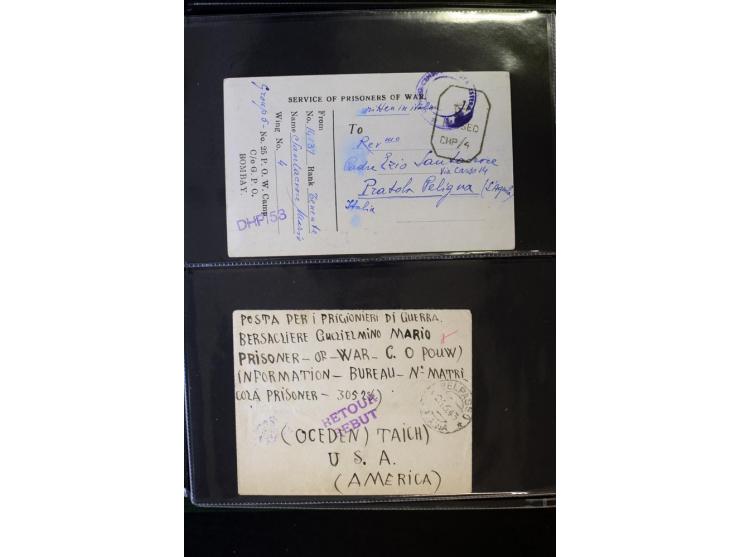 1800/1970 (ca.), rund 500 Briefe, Karten und Ganzsachen, dabei Reco, Zensur, Luftpost, Feldpost etc.