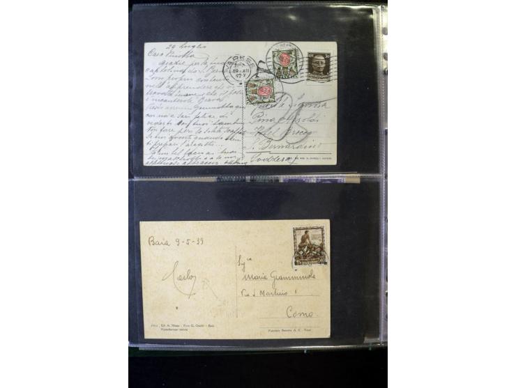 1800/1970 (ca.), rund 500 Briefe, Karten und Ganzsachen, dabei Reco, Zensur, Luftpost, Feldpost etc.