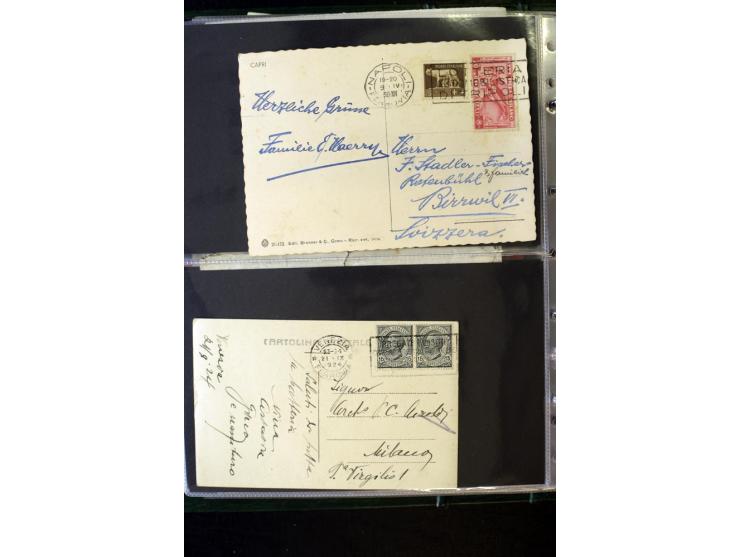 1800/1970 (ca.), rund 500 Briefe, Karten und Ganzsachen, dabei Reco, Zensur, Luftpost, Feldpost etc.
