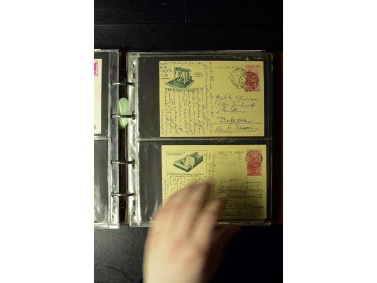 1800/1970 (ca.), rund 500 Briefe, Karten und Ganzsachen, dabei Reco, Zensur, Luftpost, Feldpost etc.