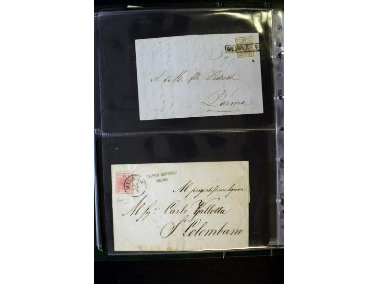 1800/1970 (ca.), rund 500 Briefe, Karten und Ganzsachen, dabei Reco, Zensur, Luftpost, Feldpost etc.