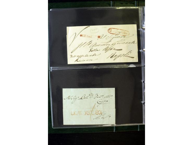 1800/1970 (ca.), rund 500 Briefe, Karten und Ganzsachen, dabei Reco, Zensur, Luftpost, Feldpost etc.