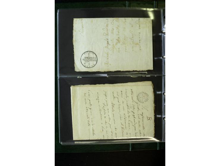 1800/1970 (ca.), rund 500 Briefe, Karten und Ganzsachen, dabei Reco, Zensur, Luftpost, Feldpost etc.