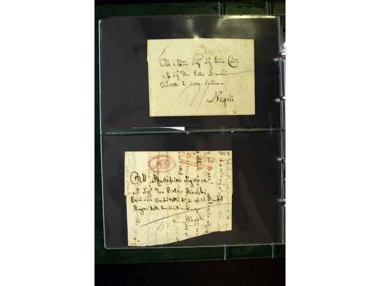 1800/1970 (ca.), rund 500 Briefe, Karten und Ganzsachen, dabei Reco, Zensur, Luftpost, Feldpost etc.