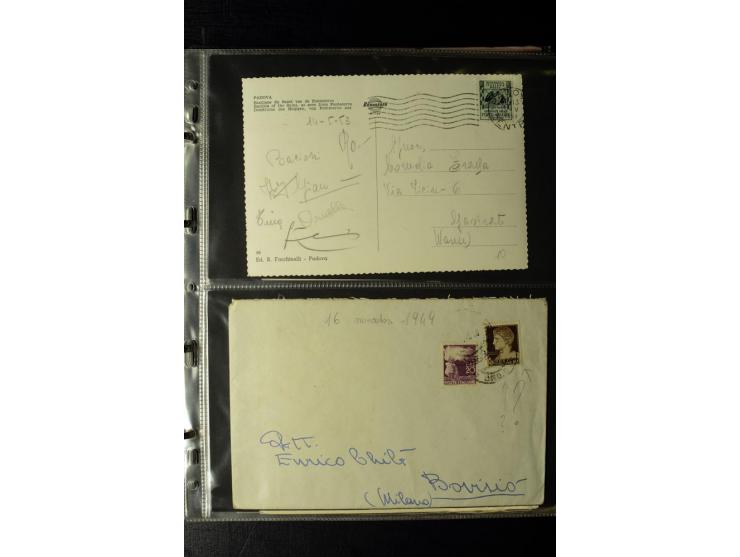 1800/1970 (ca.), rund 500 Briefe, Karten und Ganzsachen, dabei Reco, Zensur, Luftpost, Feldpost etc.