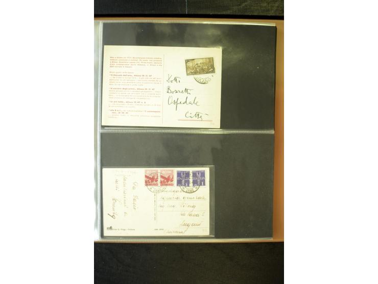 1800/1970 (ca.), rund 500 Briefe, Karten und Ganzsachen, dabei Reco, Zensur, Luftpost, Feldpost etc.