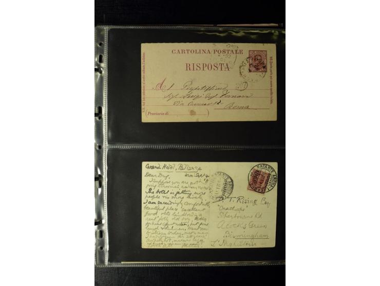 1800/1970 (ca.), rund 500 Briefe, Karten und Ganzsachen, dabei Reco, Zensur, Luftpost, Feldpost etc.