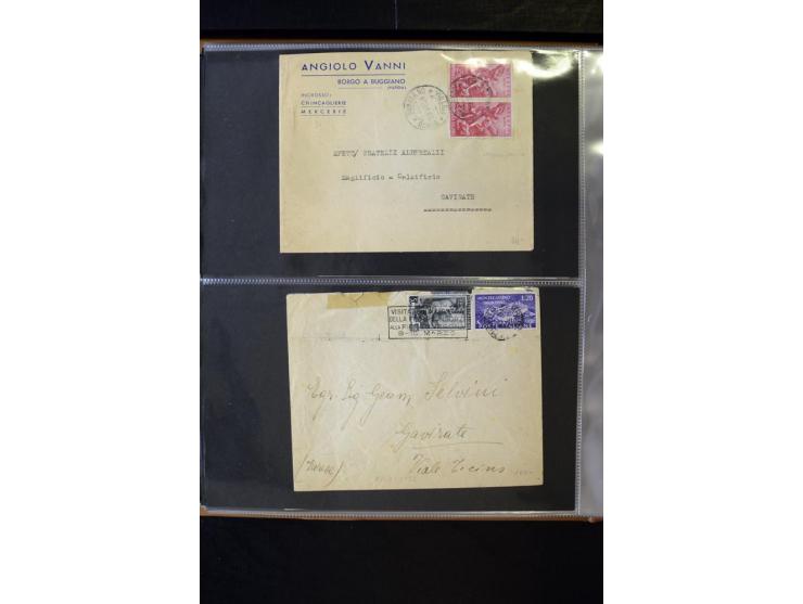 1800/1970 (ca.), rund 500 Briefe, Karten und Ganzsachen, dabei Reco, Zensur, Luftpost, Feldpost etc.