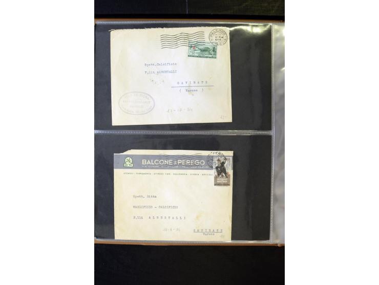 1800/1970 (ca.), rund 500 Briefe, Karten und Ganzsachen, dabei Reco, Zensur, Luftpost, Feldpost etc.