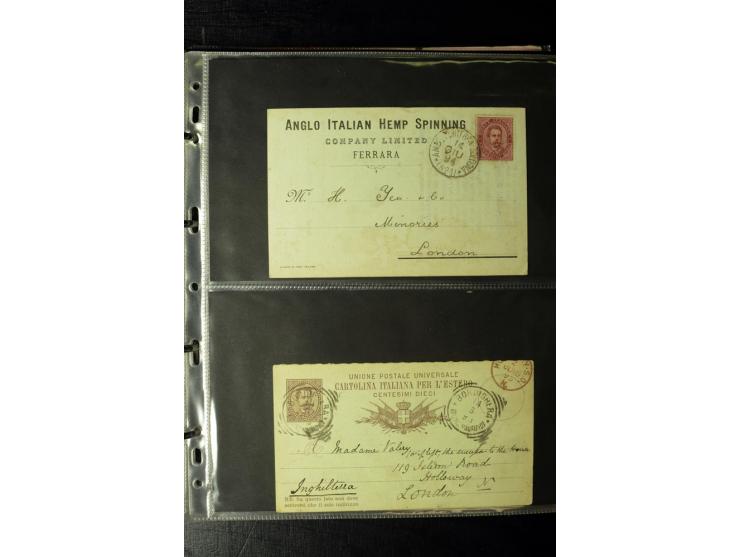1800/1970 (ca.), rund 500 Briefe, Karten und Ganzsachen, dabei Reco, Zensur, Luftpost, Feldpost etc.