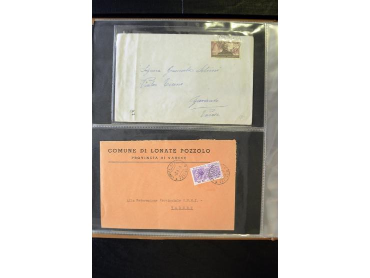 1800/1970 (ca.), rund 500 Briefe, Karten und Ganzsachen, dabei Reco, Zensur, Luftpost, Feldpost etc.