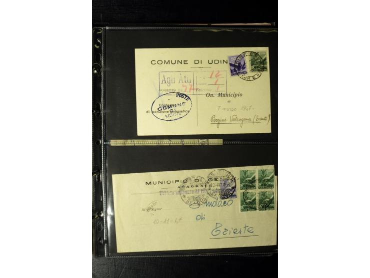 1800/1970 (ca.), rund 500 Briefe, Karten und Ganzsachen, dabei Reco, Zensur, Luftpost, Feldpost etc.
