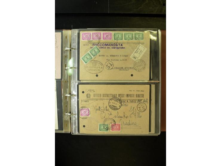 1800/1970 (ca.), rund 500 Briefe, Karten und Ganzsachen, dabei Reco, Zensur, Luftpost, Feldpost etc.