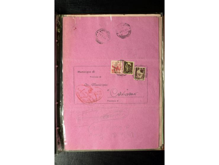 1800/1970 (ca.), rund 500 Briefe, Karten und Ganzsachen, dabei Reco, Zensur, Luftpost, Feldpost etc.