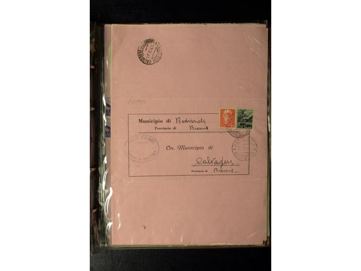 1800/1970 (ca.), rund 500 Briefe, Karten und Ganzsachen, dabei Reco, Zensur, Luftpost, Feldpost etc.
