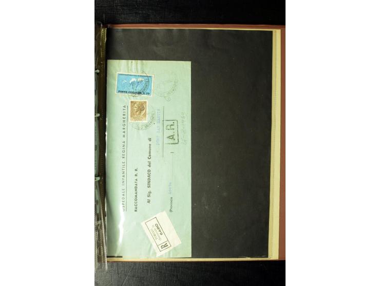 1800/1970 (ca.), rund 500 Briefe, Karten und Ganzsachen, dabei Reco, Zensur, Luftpost, Feldpost etc.