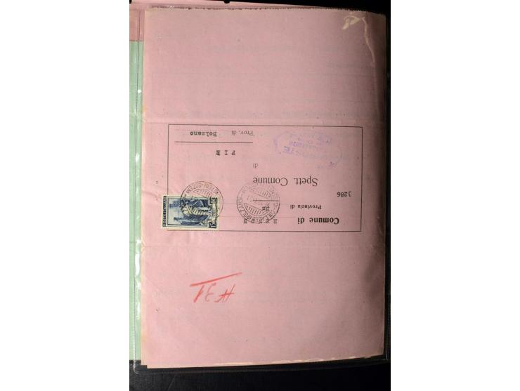 1800/1970 (ca.), rund 500 Briefe, Karten und Ganzsachen, dabei Reco, Zensur, Luftpost, Feldpost etc.