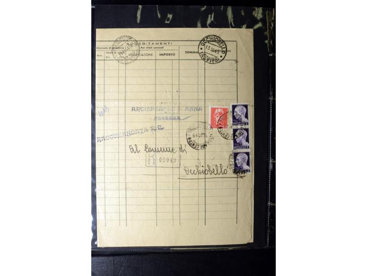 1800/1970 (ca.), rund 500 Briefe, Karten und Ganzsachen, dabei Reco, Zensur, Luftpost, Feldpost etc.