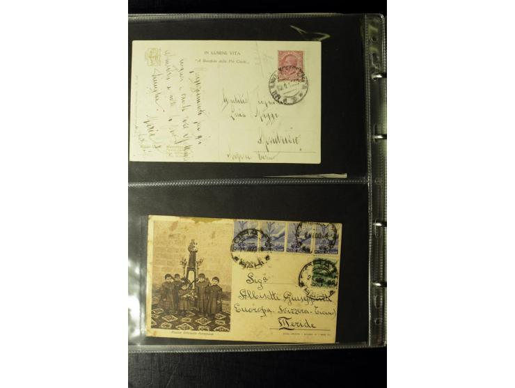 1800/1970 (ca.), rund 500 Briefe, Karten und Ganzsachen, dabei Reco, Zensur, Luftpost, Feldpost etc.
