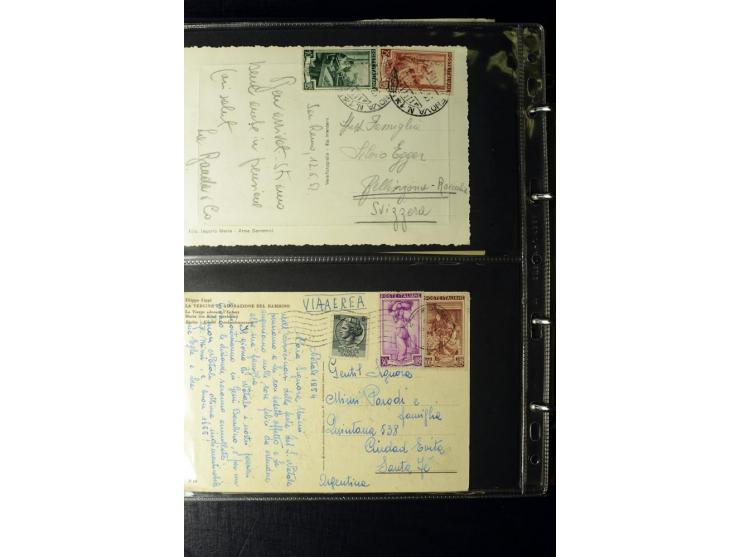 1800/1970 (ca.), rund 500 Briefe, Karten und Ganzsachen, dabei Reco, Zensur, Luftpost, Feldpost etc.