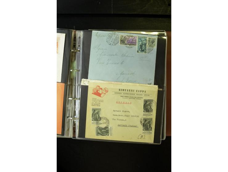 1800/1970 (ca.), rund 500 Briefe, Karten und Ganzsachen, dabei Reco, Zensur, Luftpost, Feldpost etc.