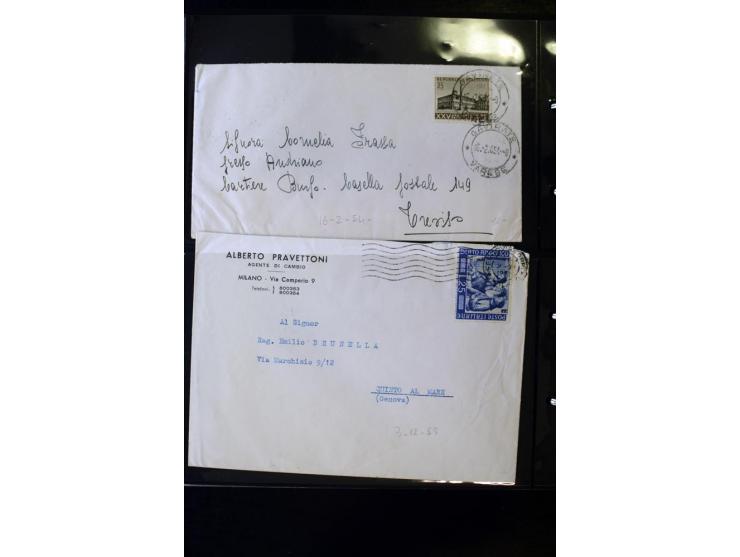 1800/1970 (ca.), rund 500 Briefe, Karten und Ganzsachen, dabei Reco, Zensur, Luftpost, Feldpost etc.
