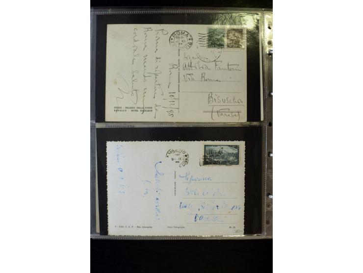1800/1970 (ca.), rund 500 Briefe, Karten und Ganzsachen, dabei Reco, Zensur, Luftpost, Feldpost etc.