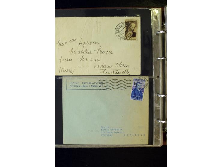 1800/1970 (ca.), rund 500 Briefe, Karten und Ganzsachen, dabei Reco, Zensur, Luftpost, Feldpost etc.
