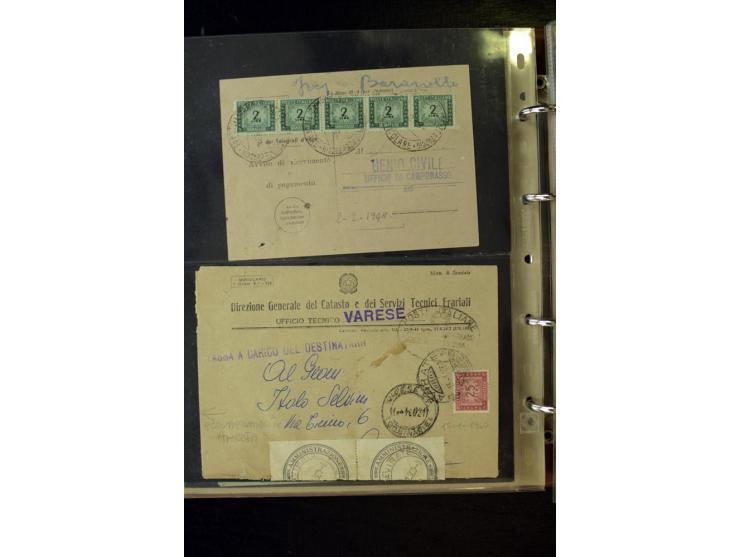 1800/1970 (ca.), rund 500 Briefe, Karten und Ganzsachen, dabei Reco, Zensur, Luftpost, Feldpost etc.