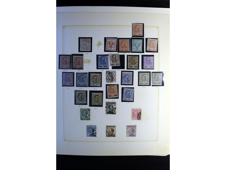 1860/1960 (ca.), postfrischer, ungebrauchter und gestempelter Sammlungsbestand im Album, dabei viel besseres Material
