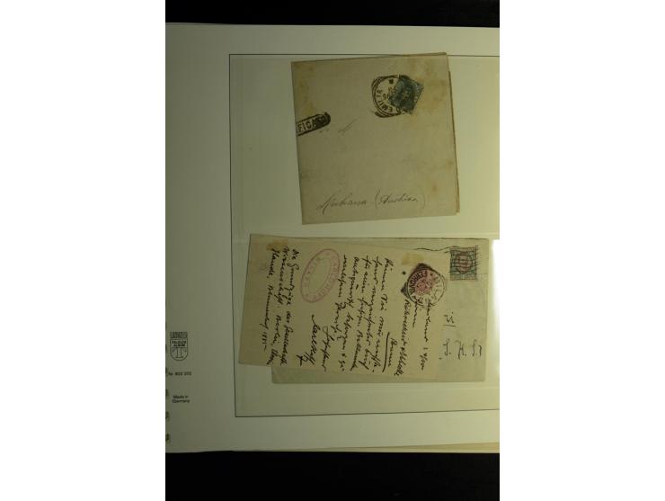 1860/1960 (ca.), postfrischer, ungebrauchter und gestempelter Sammlungsbestand im Album, dabei viel besseres Material