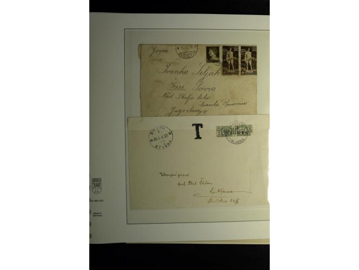 1860/1960 (ca.), postfrischer, ungebrauchter und gestempelter Sammlungsbestand im Album, dabei viel besseres Material