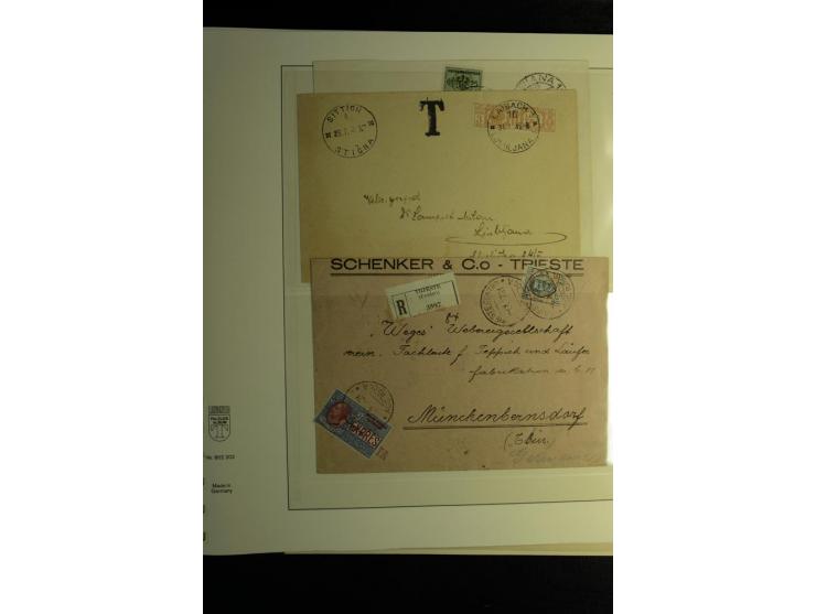 1860/1960 (ca.), postfrischer, ungebrauchter und gestempelter Sammlungsbestand im Album, dabei viel besseres Material