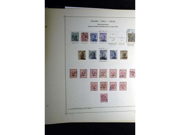 1860/1960 (ca.), postfrischer, ungebrauchter und gestempelter Sammlungsbestand im Album, dabei viel besseres Material