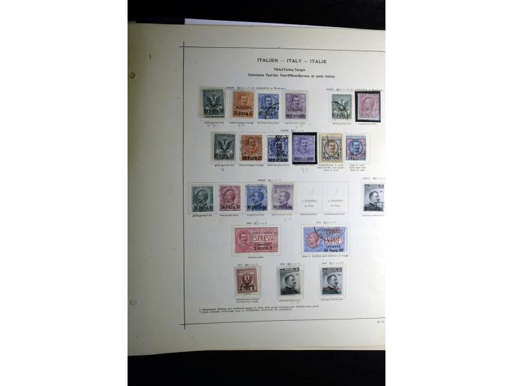 1860/1960 (ca.), postfrischer, ungebrauchter und gestempelter Sammlungsbestand im Album, dabei viel besseres Material