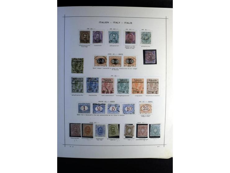 1860/1960 (ca.), postfrischer, ungebrauchter und gestempelter Sammlungsbestand im Album, dabei viel besseres Material