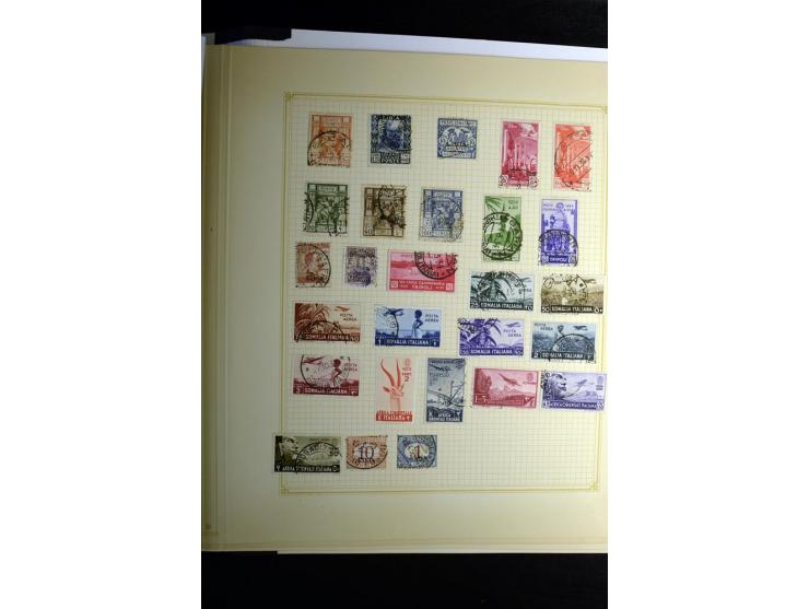 1860/1960 (ca.), postfrischer, ungebrauchter und gestempelter Sammlungsbestand im Album, dabei viel besseres Material
