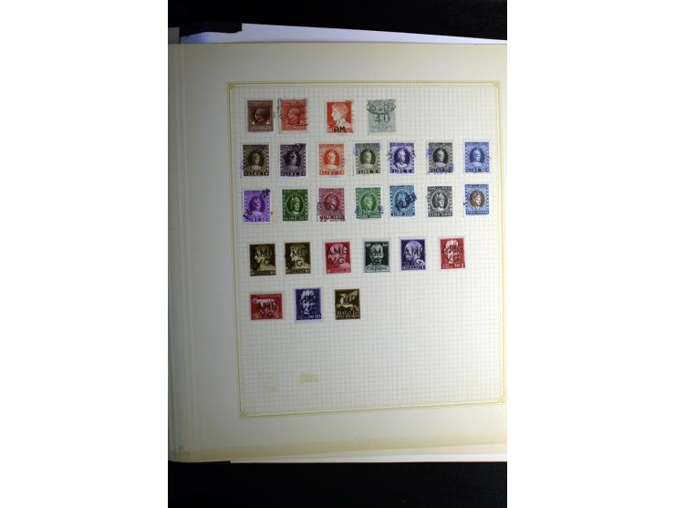 1860/1960 (ca.), postfrischer, ungebrauchter und gestempelter Sammlungsbestand im Album, dabei viel besseres Material