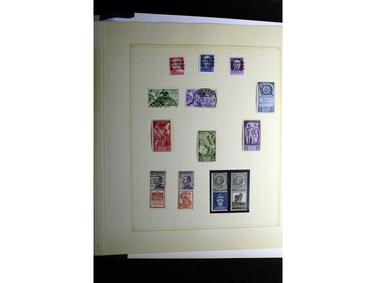 1860/1960 (ca.), postfrischer, ungebrauchter und gestempelter Sammlungsbestand im Album, dabei viel besseres Material